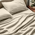 thumbnail image 3 of Bare Home Sand Microfiber Sheet Set, Wrinkle Resistant, Deep Pocket, Twin XL, 3 of 6