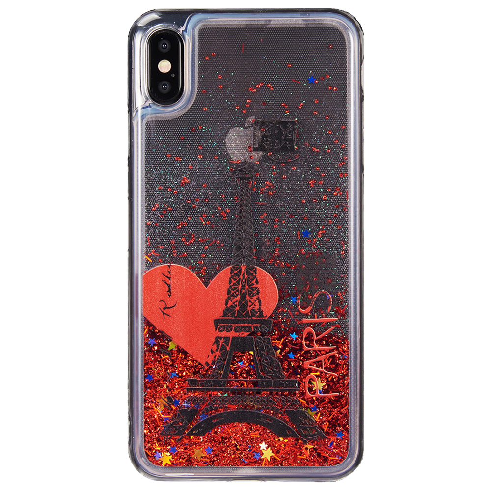 Beautiful Liquid Glitter Waterfall Cellphone Case for iPhone Xs Max