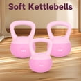 thumbnail image 6 of Leikefitness Soft Kettlebells,Sand Filled Weights for Women and Men,Color Coded Anti Slip Soft Kettlebells,Home Workout,Pink,18LB, 6 of 7