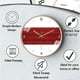 thumbnail image 3 of Reloj de pared moderno con esfera de madera, marco de decoración de pared simple y grande, reloj silencioso que no hace tictac para decoración de sala de estar, cocina, dormitorio, decoración de, 3 of 6