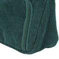 thumbnail image 4 of Cosmetic Bag Corduroy Large Capacity Handheld Portable Multi Functional Make Up Pouch for Women Girls Emerald, 4 of 5