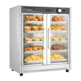thumbnail image 1 of VEVOR Electric Hot Box Food Warmer, 5-Tier Commercial Warming Cabinet with Water Tray, Double-Door and Adjustable Shelves, Stainless Steel Food Warmer Cabinet, 1 of 9