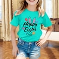thumbnail image 3 of Easter Shirt Kids Retro Soft Yellow Bunny Cartoon Easter Cute Tshirt Boys Funny Short Sleeve T-Shirt Clothes Girls Tees Outfit, 3 of 6