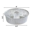 thumbnail image 4 of Disposable Aluminum 8" Angel Tube Foil Pans: 200 Pans, 4 of 6