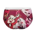 thumbnail image 4 of Hazbin Hotel Characters Women's Brief Lady Lace Underwear Breathable Elastic Sexy Bikini Hipster Panties, 4 of 6