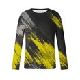 thumbnail image 5 of 50% Off Clear! Clothes under $5 Viikei Mens Long Sleeve T Shirts Long Sleeve Shirts for Men Men's Loose Round Neck 3d, 5 of 5