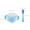 Blue, variant on pdqouc Baby Children Training Feeding Dinner Bowl Spoon Tableware Set with Suction Cup Toddler Fedding Bowl with Scoop Blue Kitchen Dining Table Setting