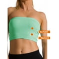 thumbnail image 2 of Women's Seamless Strapless Bra Bandeau Tube Top Bra (Non Padded), 2 of 2