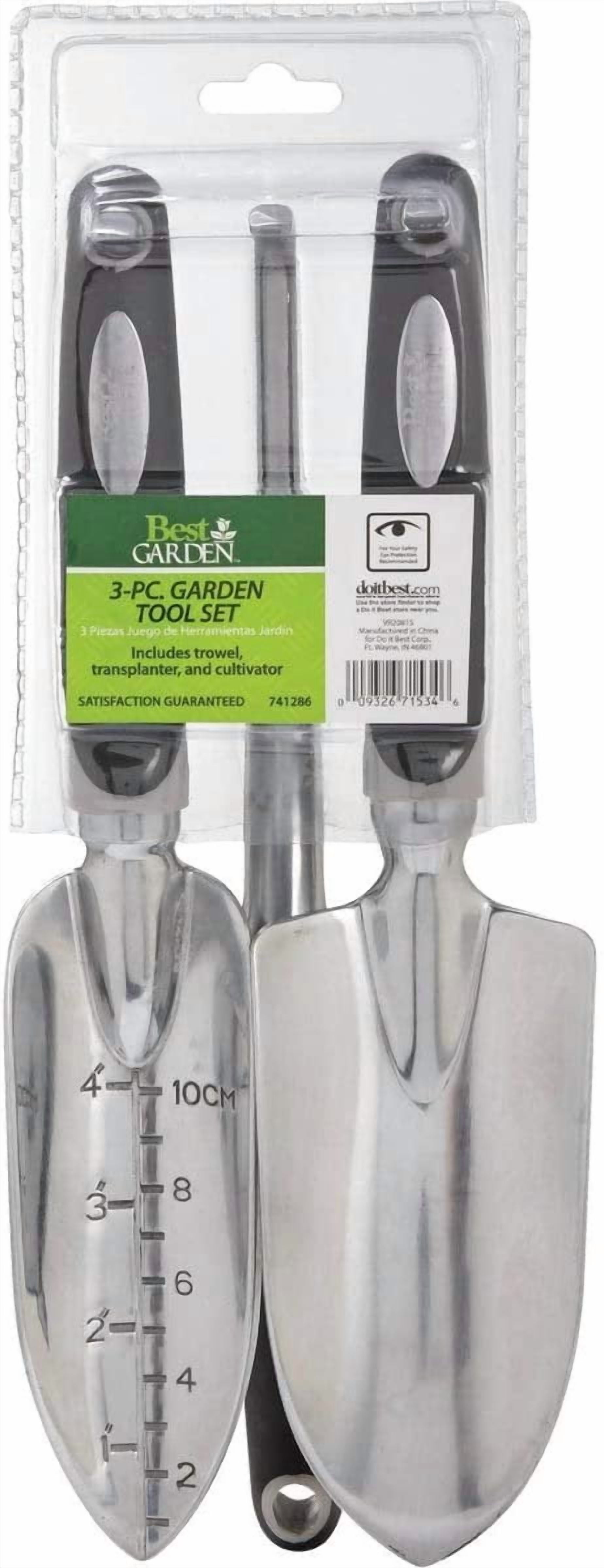 Do it Best Tools 3-Piece Garden Tool Set — Residential Use, Standard Application