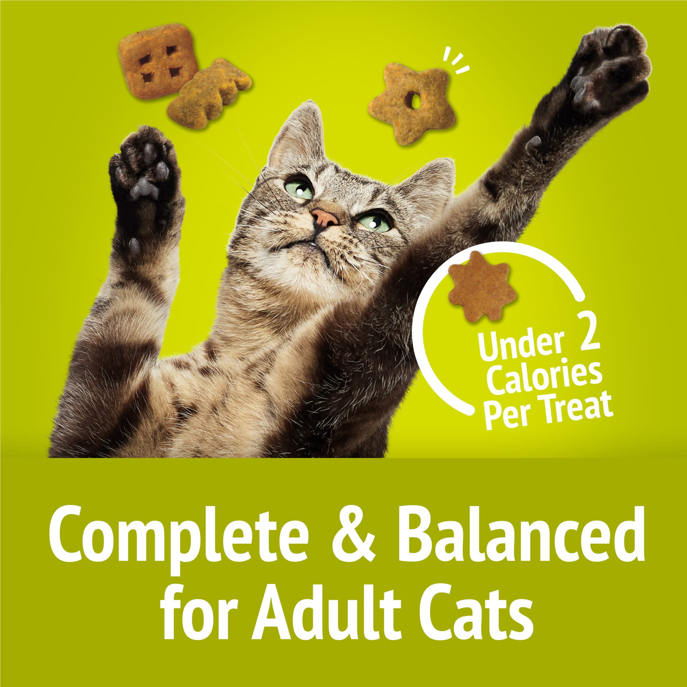 (2 pack) Purina Friskies Party Mix Morning Munch Crunch Cat Treats, 2.1 oz.