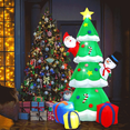 thumbnail image 3 of 240cm Inflable De Navidad Árbol Papá Noel Y Muñeco De Nieve Xtellar multicolor, 3 of 4