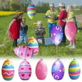 thumbnail image 2 of Darzheoy Inflatable Easter Eggs Decorations, 40cm Colorful Easter Egg Inflatable Blow Up Yard Easter Decoration Giant Easter Inflatable Ball Easter Courtyard Decorations (C), 2 of 3