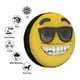thumbnail image 4 of Balery Smiling With Sunglasses Cubiertas para Neumáticos - Protector Resistente para Neumáticos de Camioneta, SUV, Remolque, Camper y RV-15 inch, 4 of 6
