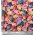 thumbnail image 1 of Soimoi Rayon Fabric Triangle & Texture Print Fabric by Yard 56 Inch Wide, 1 of 1