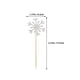 thumbnail image 2 of Sparkling Snowflake Cake Topper Silver Paper Bamboo for Birthday Cakes 150Pcs, 2 of 4