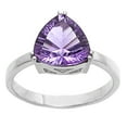thumbnail image 3 of Natural Amethyst Concave - Brazil 925 Sterling Silver Ring s.7.5 Jewelry DGR1109_A_7.5 R-1020, 3 of 6
