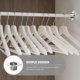 thumbnail image 4 of Moluckfu 2Ud Soportes Para Barra De Y Closet De Zinc Color Plata Para Instalación Casera, 4 of 8
