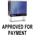 thumbnail image 1 of APPROVED FOR PAYMENT Self Inking Rubber Stamp Custom Colop Office Stationary P20 Mini Stamper, 1 of 3