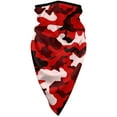 thumbnail image 5 of Red Camouflage Bandanas Headband Quick Dry Protection Windproof Multifunctional Print Balaclava, 5 of 7