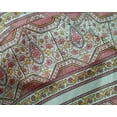 thumbnail image 4 of oneOone Silk Tabby Fabric Leaves & Floral Block Decor Fabric Printed BTY 42 Inch Wide, 4 of 4