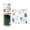 Sky Blue, variant on Grape Print Reusable Kitchen Dish Cloth Roll Absorbent Cleaning Towels for Kitchen and Home Use
