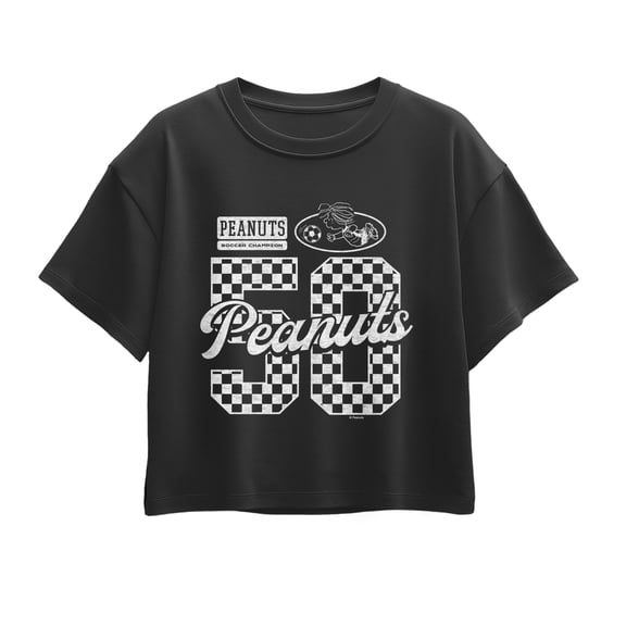 Peanuts - Patty Jersey Soccer - Youth Girls Boxy T-Shirt