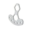 thumbnail image 3 of Capa de la perilla d de pesca Llave de nuez abierta para nueces M7 M8 ANIGAS Plata, 3 of 8
