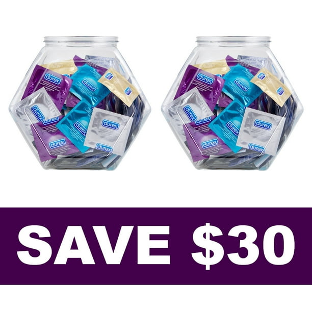 Sometimes they'll have trojan™ on the end of an aisle near the vitamin section. 2 pack 144 count durex condom fish bowl natural latex condoms an assortment of ultra fine condoms