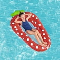 thumbnail image 3 of Montable Cama Camastro Inflable Infantil Fresa Bestway 6 años Plástico Resistente, 3 of 4