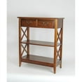thumbnail image 2 of Wayborn Eiffel Console Table in Brown, 2 of 2