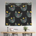 thumbnail image 2 of Yiaed Faces Of The Cat Print Tapestry for Bedroom,Tapestry Wall Tapestries, Tapestry Aesthetic for Living Room Dorm Room 51" X 60", 2 of 6