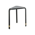 thumbnail image 1 of Sauder Boulevard Cafe Triangular Side Table, Black finish, 1 of 10