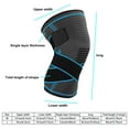 thumbnail image 2 of Knee Brace Support For Meniscus Tear Adjustable Strap Knee Sleeves For Sports Injury Recovery Men Women, 2 of 7