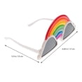 thumbnail image 2 of Nestingho 3Ud Gafas Divertidas Arcoíris De Nube Para Fiesta Ligeras Cómodas Y Resistentes, 2 of 5