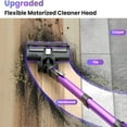 thumbnail image 6 of UMLo Cordless Vacuum Cleaners,8 in1 Self-Standing Stick Vacuum for Hardwood Floor Carpet Pet Hair V870(Purple), 6 of 10
