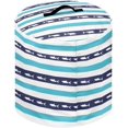 thumbnail image 2 of Air Fryer Cover Pressure Appliance Cover Dust Cover Cover for Kitchen Instant Pot Accessories Cover for Kitchen Instant Pot Accessories with Pocket for Spoon/Cooking, Shark Stripe, 2 of 4