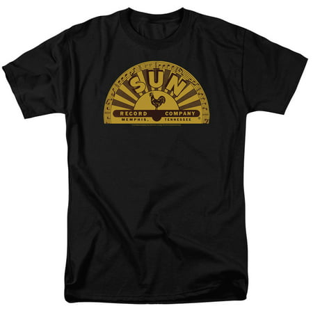 Sun Records Company Sunrise Logo Classic Music Adult T-Shirt