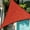 Rust Red, variant on HOMEYA 8'x 8'x 8'Triangle Sun Shade Sail Canopy,98% UV Block 420D Oxford Waterproof Sunshade,Durable Canopy Awning Shelter for Outdoor Patio Garden Backyard