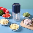 thumbnail image 4 of Electric Multi-Function Meat Grinder Household Wireless Cooking Machine Kitchen Egg Beater Mixer Cooking Machine 500ml, 4 of 6