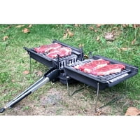 Hibachi Grills Product Image Kovot 26 Mr Flame Son Of Hibachi Vintage Cast Iron Portable Charcoal Grill