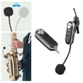 thumbnail image 1 of Instrumentos musicales inalámbricos , instrumentos icrófono, micrófono de solapa recargable, micrófono, receptor universal para orquesta, banda shamjiam  Micrófono de saxofón, 1 of 9