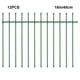 thumbnail image 4 of Wosthever Solución de almacenamiento práctica para estacas de plantas, accesorios de jardinería, soporte para palos de plantas, alto y fácil Jardín y Patio Verde 18 pulgadas/45 cm 12 juegos, 4 of 6