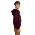thumbnail image 5 of Jerzees Sweat à Capuche Zippé Complet pour Jeunes, m, Marron, 5 of 5