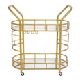 thumbnail image 1 of Carrito de Servicio Hometrends 2 Niveles color dorado, 1 of 4