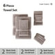 thumbnail image 3 of Juego de toallas LANE LINEN Luxury de 6 piezas, 100% algodón platino, 3 of 9