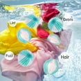 thumbnail image 2 of Pet Hair Remover Laundry Ball Hair Remover Washing Ball Reusable Dryer Ball Pet Hair Dryer Ball Hair Remover For Laundry Sky blue and white 8PCS, 2 of 8