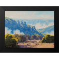 thumbnail image 2 of Gercken, Graham 14x12 Black Modern Framed Museum Art Print Titled - Three Sister Blue Mountains, 2 of 5