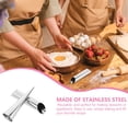 thumbnail image 5 of CIMAXIC 16Pcs Stainless Steel Croissant Roll Horn Mold Reusable Bread Baking Tool in Silver, 5 of 6