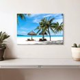 thumbnail image 2 of Elephant Stock Coastal Boracay Seashore Wall Art - Horizontal Canvas Wall Art - Living Room Wall Decor - Beach Canvas - Blue And Turquoise Decor - 12" x 8", 2 of 8