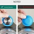 thumbnail image 4 of Capsule de Café Rechargeable Filtres en Acier Inoxydable pour Nespresso Zenius Pro, 4 of 9